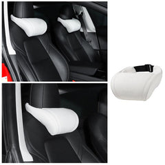 Model S/X/3/Y Ergonomic Car Seat Headrest Neck Pillow Travel Auto For Tesla(2012-2023) - Evooor