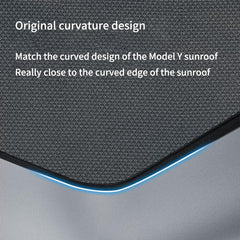 Model Y Sunroof Visor Sunshade UV Reflector Reflective Covers For Tesla(2020-2023) - Evooor