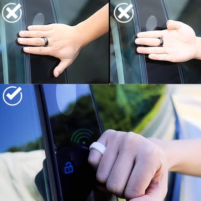 Tesla Ring Key / Key Fob / Key Card Replacement for Model 3/Y & (S/X 2021-2023 Only) Accessories - Evooor
