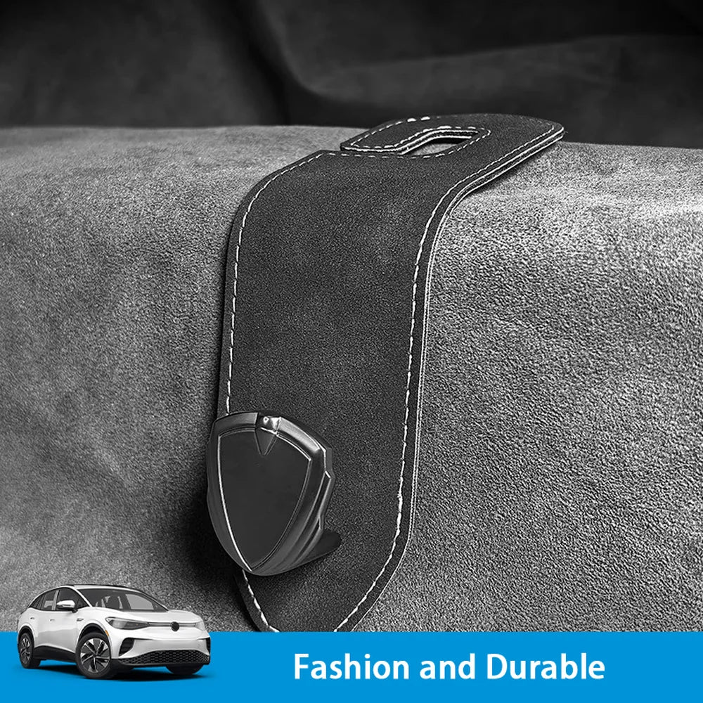 Alcantara Car Seat Stowable Hook For VW ID.4 2021-2025 - Evooor