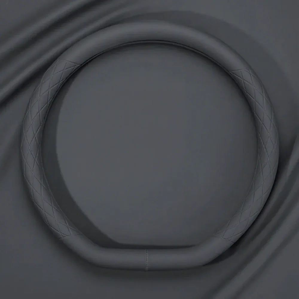 Nappa Leather D-Shaped Steering Wheel Cover For VW ID.3 2025 - Evooor