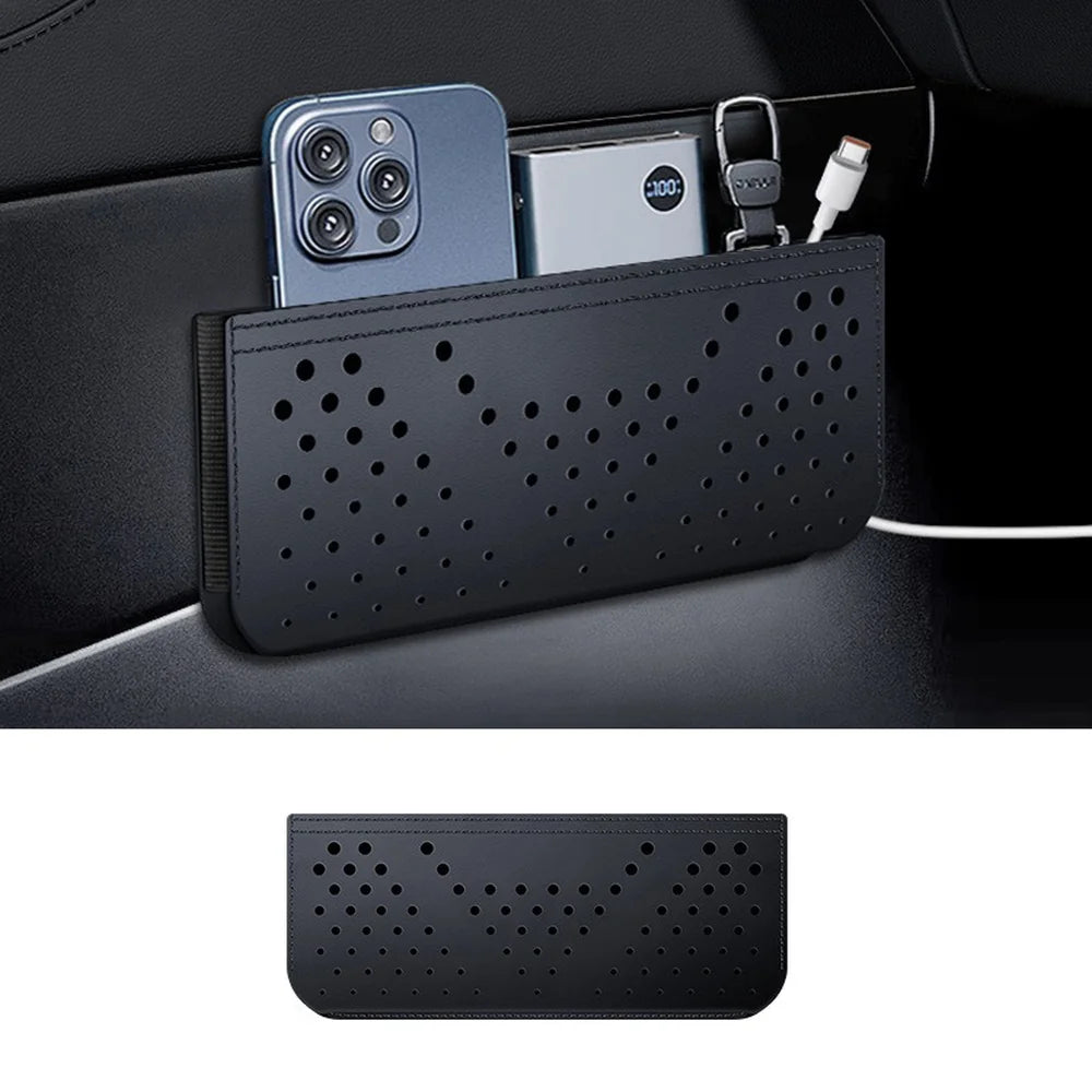 Leather Multifunctional Storage Bag For VW ID.3 2021-2025 - Evooor