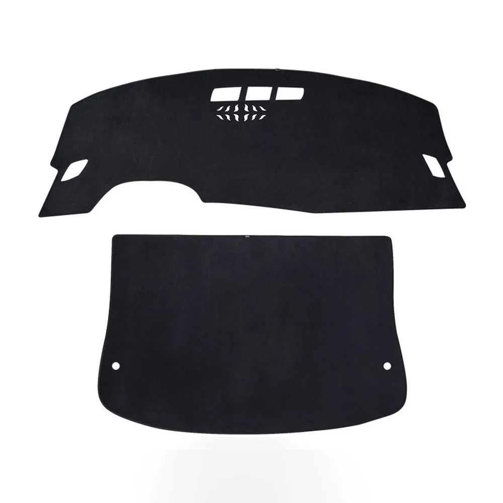 Italian Velvet Rear Window Sunshade Mat For VW ID.4 2021–2025 - Evooor