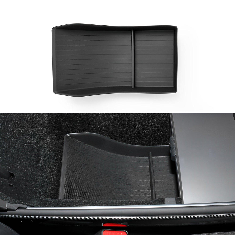Model 3/Y Center Console Storage Box Rubber Mat for Tesla(2021-2023) - Evooor