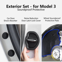 Tesla Soundproofing Kit: Reduce Noise & Enhance Interior Acoustics - Evooor
