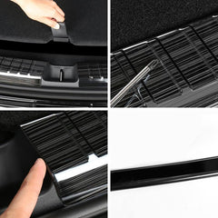 Premium Stainless Steel Trunk Sill Guard Plate Compatible with Tesla Model Y (2020-2024) - Evooor