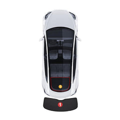 Tesla Model S(2012-2023) Privacy Thermal Insulated Curtains Window Sunshades - Tesla Camping Car Accesories for Sun Protection - Evooor