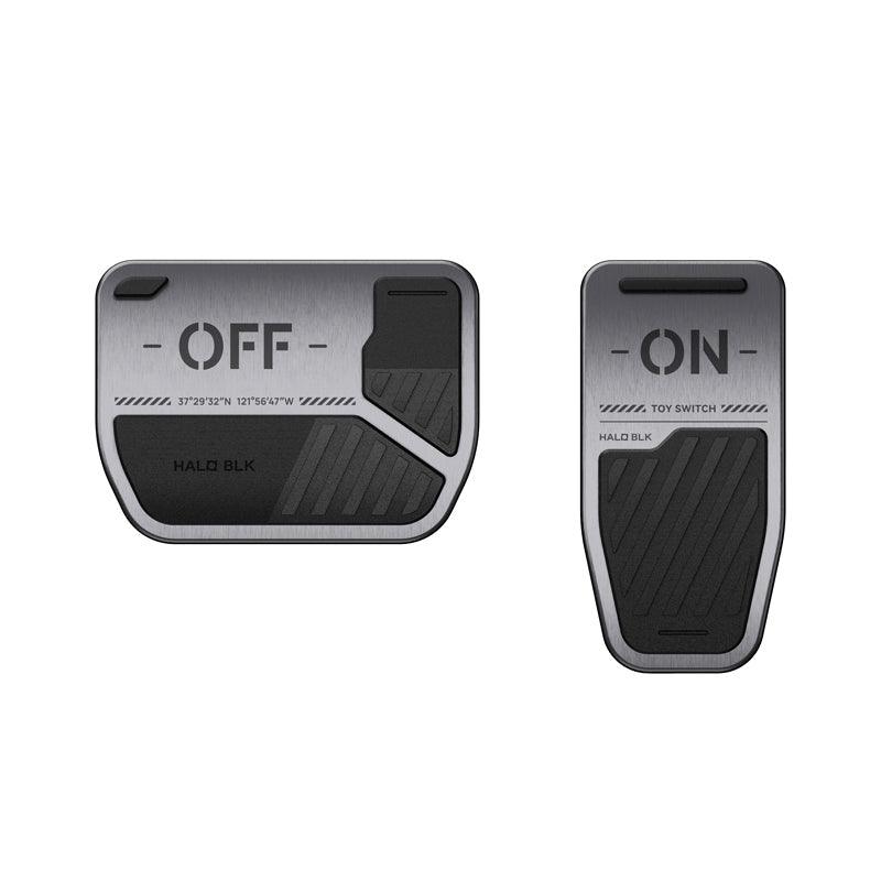 tesla pedal Model 3/Y Performance Alloy Pedals, Non-Slip Metal Brake Pedal Cover