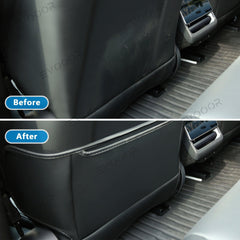 2024 Model 3 Highland Seat Back Anti Kick Protectors Cover Mats Semi-Surrounded Seatback Pad for Tesla - Evooor