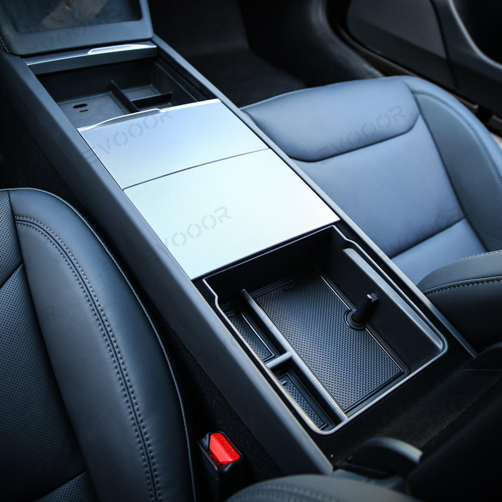 2024 Model 3 Highland Center Console Organizer and Armrest Box for Tesla - Evooor
