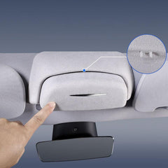 Highland Sunglasses Holder Case for Tesla Model 3 - 2024 Edition with Storage Box for Glasses - Evooor