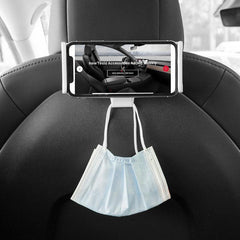 Tesla Model 3/Y Back Seat Pad & Phone Mount (360 Degree Tablet Support) - Evooor