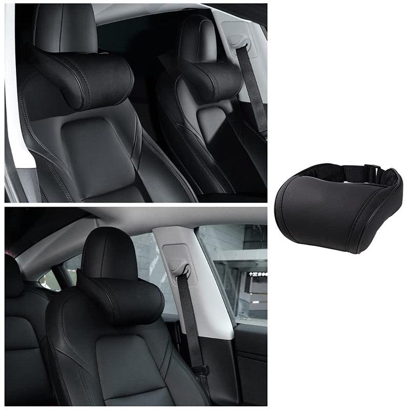 Model S/X/3/Y Ergonomic Car Seat Headrest Neck Pillow Travel Auto For Tesla(2012-2023) - Evooor