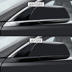 Matte Black Chrome Delete Vinyl Wrap Kit for Tesla Model 3 (2017-2023) - Vehicle Styling Upgrade - Evooor