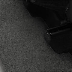 Tapis de sol en moquette de haute qualité en vert genévrier - Ensemble de 3 pièces pour Tesla Model Y - Protection durable et style pour les modèles 2025 et plus.