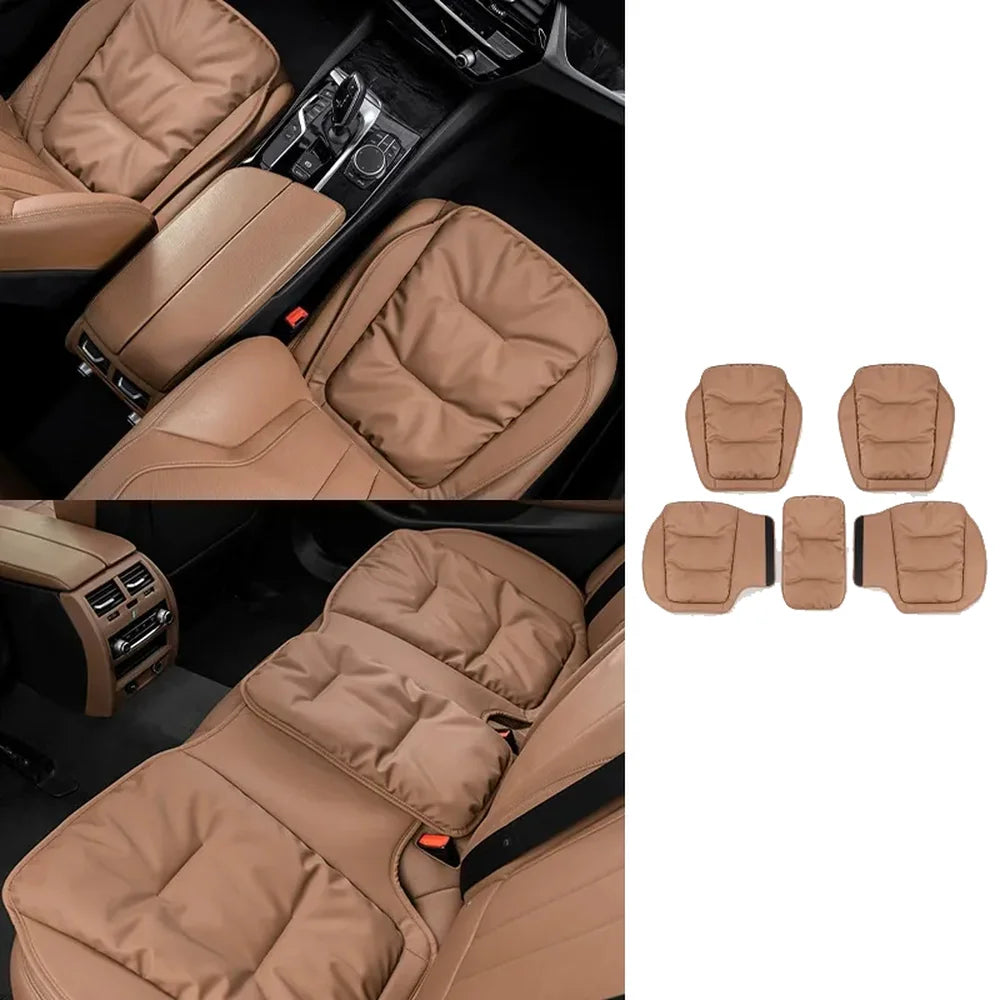 Nappa Leather With Velvet Car Seat Cushion For VW ID.3 2021-2025 - Evooor