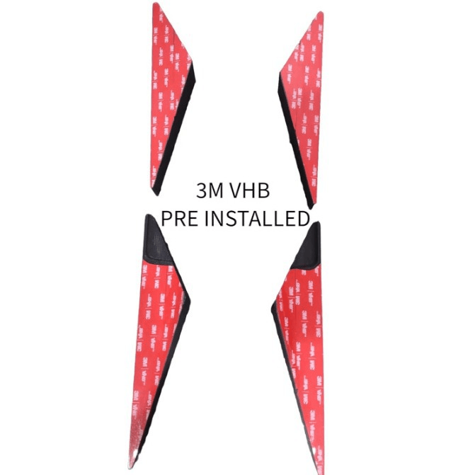 Fingerprint Resistant Door Handles for Tesla Cybertruck (4pcs) - Evooor