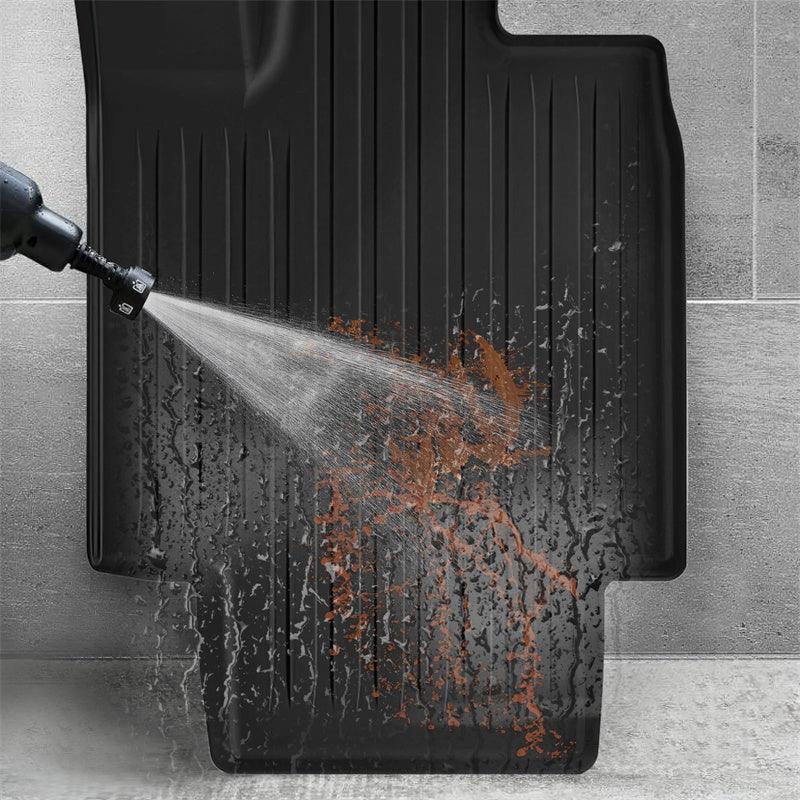 Tesla All Weather TPE Interior Floor Mats Cargo Liners Set for Cybertruck - Evooor