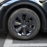 Model Y 19" Gemini Wheel Hubcaps (Set of 4) for Tesla Model Y - Inspired by Model 3 Highland Performance 20'' Forged Wheels - Evooor
