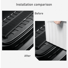 TPE Front Trunk Sill Plate Anti-Scratch Cover for Cybertruck - Evooor