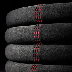 Tesla Model 3/Y Alcantara Steering Wheel Caps Cover - Evooor