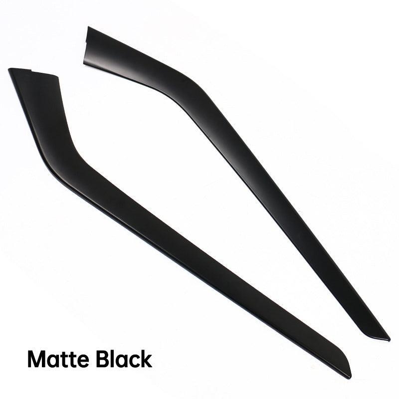Model 3/Y Center Console Side Panel Caps, Decoration Wrap Cover (Carbon Fiber Pattern ABS) (Gen. 2) for Tesla(2021-2023) - Evooor