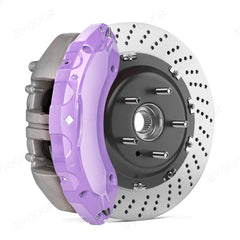 Model S/X Purple Brake Caliper Covers for Tesla(2021-2023)(4Pcs) - Evooor