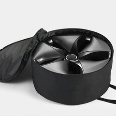 Tesla Model 3 and Model Y Wheel Cover Storage Pouch - Compatible with 19" Gemini and 18" Aero Wheels - Years 2017 to 2023 - Evooor