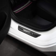 Tesla Model 3 Front / Real Door Sill Cover Protector (4 pcs) (2017-2023) - Evooor