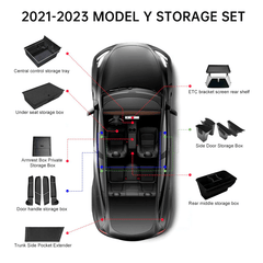 Model Y Organizer Set for Tesla2021-2023 - Evooor