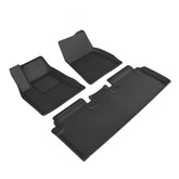 Tesla Model S Floor Mats And Liners 3D Lamination Cutting Cargo Liner (2021-2023) - Evooor