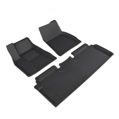 Tesla Model S Floor Mats And Liners 3D Lamination Cutting Cargo Liner (2021-2023) - Evooor