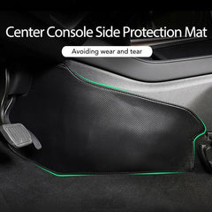 Model 3/Y Center Console Side Protection Mat for Tesla(2017-2023) - Evooor