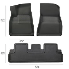 2024 Tesla Model 3 Highland All Weather Floor Mats - Evooor