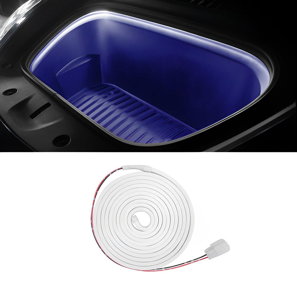 Premium Front Trunk LED Lights Kit for Tesla Vehicles with Ambient Illumination - Evooor