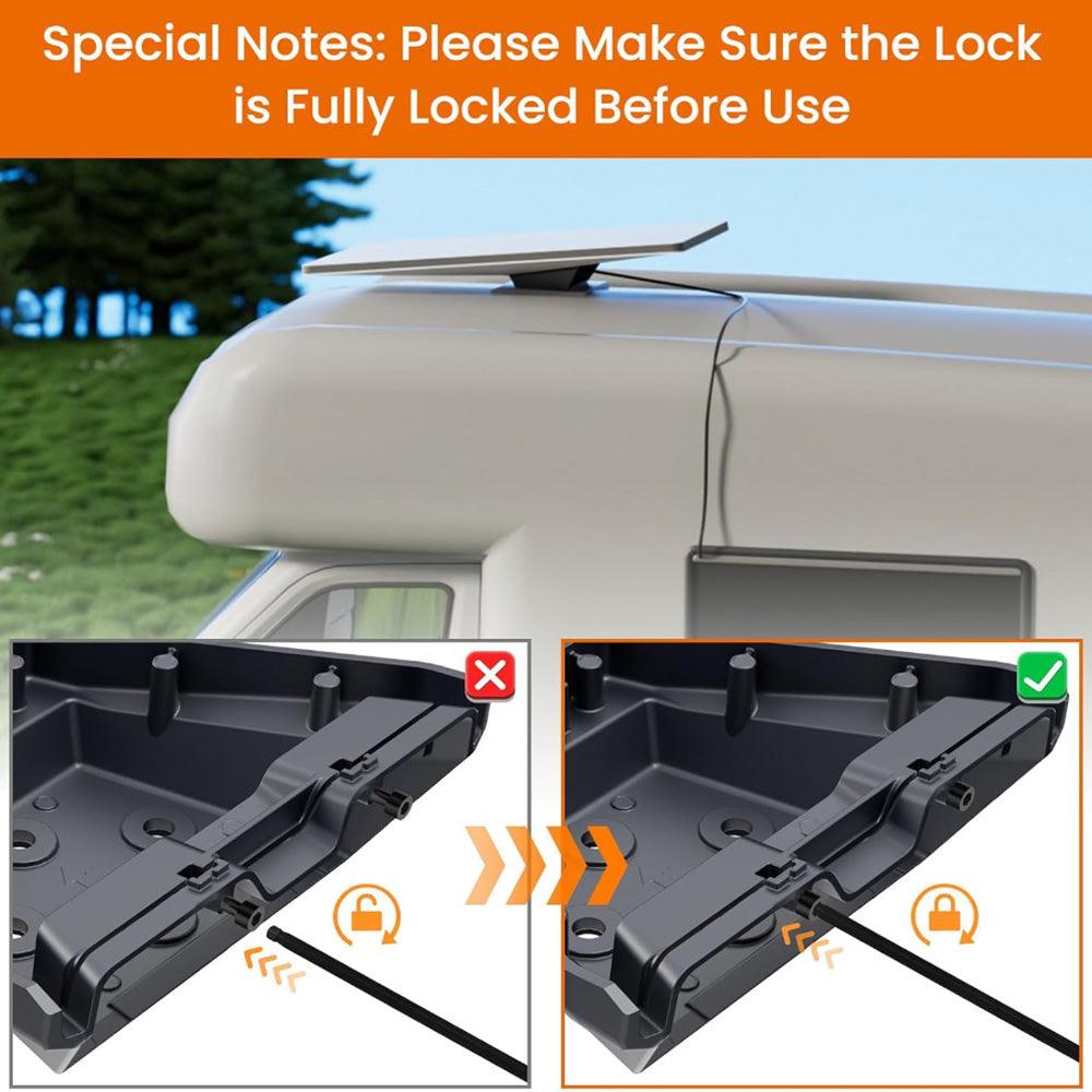 Anti-Theft Roof Mount for Starlink Gen 3 Dish - Evooor
