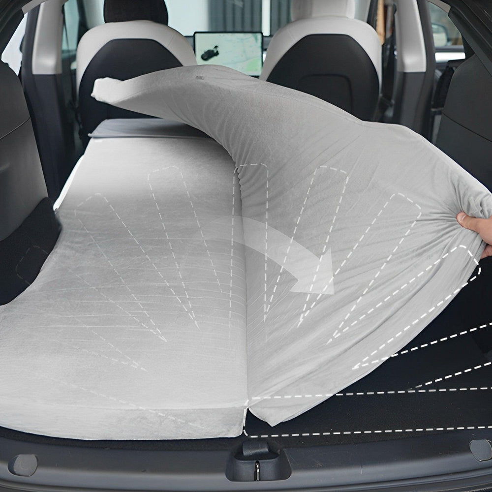 Tesla Model 3/Y Trunk Mattress with Memory Foam - Ideal Camping Mattress for Car Travel - Evooor