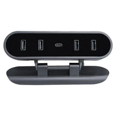 Model 3/Y USB Hub Folding Docking Station Center Console Under Screen for Tesla(2017-2023.9) - Evooor