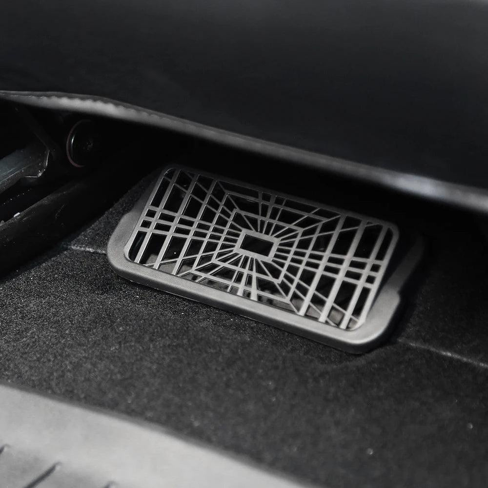 Tesla Model 3 Highland Protective Cover for Air Outlet Under Seat Console Outlet Protector Grille (2PCS) - Evooor