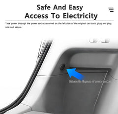 Tesla Model Y 35L Trunk Refrigerator Portable Trunk Freezer - Evooor