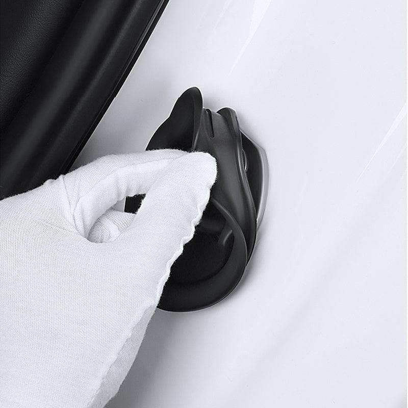 Tesla Model 3/Y Door Lock Latches Cover Fit Noise Reduction 4PCS - Evooor
