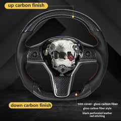 Performance Upgrade: Carbon Fiber Steering Wheel for Tesla Model 3/Y - Evooor