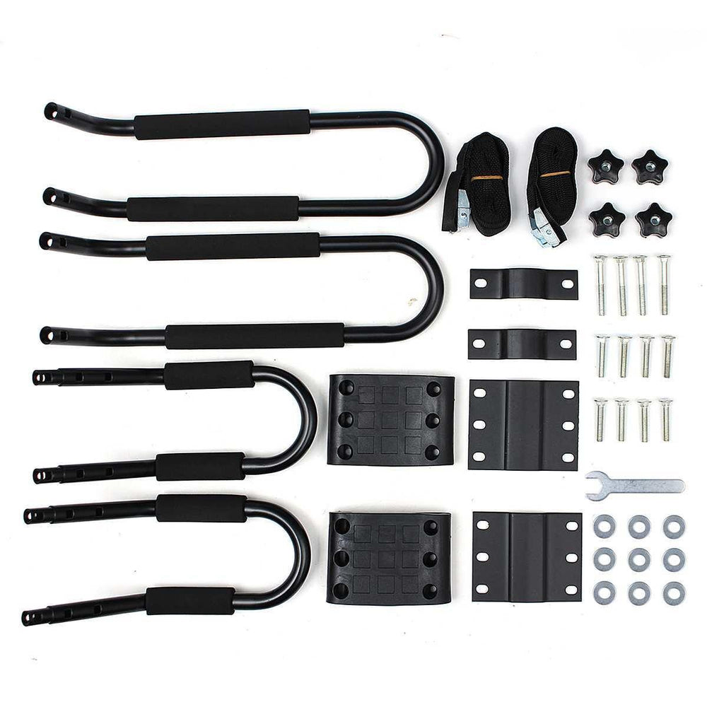 Model S/X/3/Y Crossbar Kayak Canoe Rack Adapters For Tesla(2012-2023) - Evooor