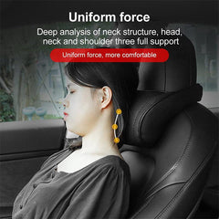 Model S/X/3/Y Ergonomic Car Seat Headrest Neck Pillow Travel Auto For Tesla(2012-2023) - Evooor