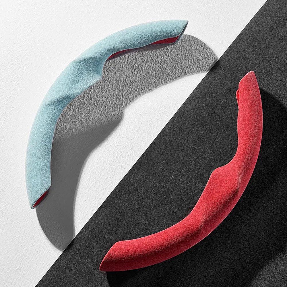 Model 3/Y Alcantara Steering Wheel Caps Cover for Tesla - Evooor