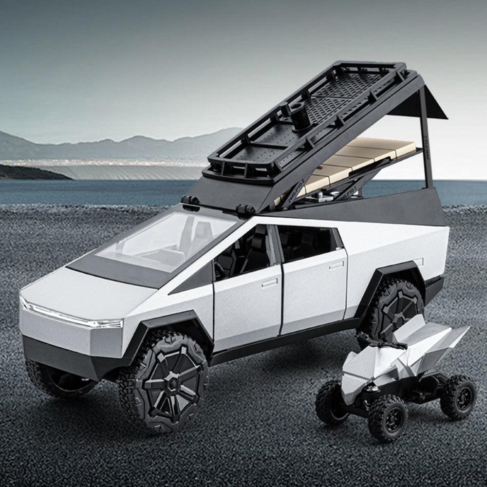 Cybertruck 1/24 Pickup Camping RV Alloy Car Model - Evooor