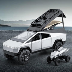 Cybertruck 1/24 Pickup Camping RV Alloy Car Model - Evooor