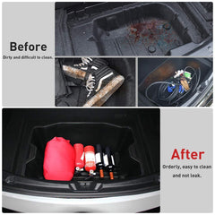 Tesla Model 3 Trunk Storage Box with Organizational Features for (2017-2020) Models - Evooor