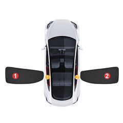 Privacy and Thermal Insulated Sunshades Curtains for Tesla Model 3(2017-2024) Sun Visor(fit for 2024 Model 3 Highland) - Evooor
