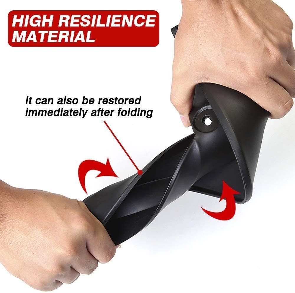 Premium Molded Mud Flaps Set for Tesla Model 3 - Complete Front and Rear Mudguard Protection Kit - 4 Pieces - Auto Accessories for Full Coverage (2017-2023) - Evooor